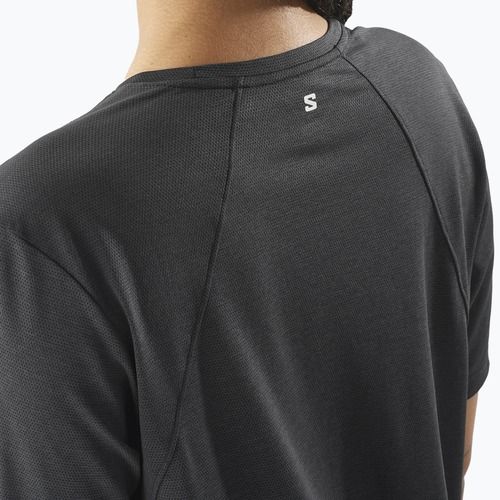 Tricou de alergare pentru femei Salomon SHAKEout Core deep black