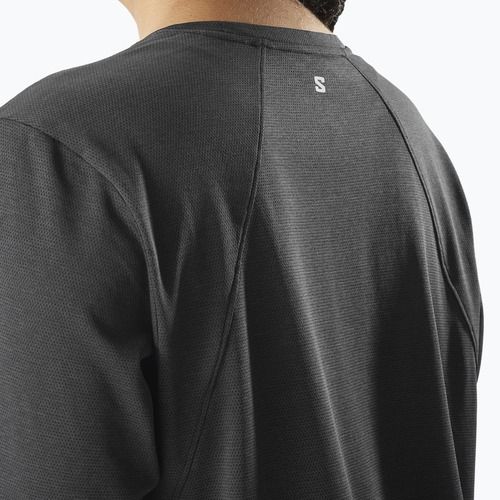 Longsleeve de alergare pentru femei Salomon SHAKEout Core deep black
