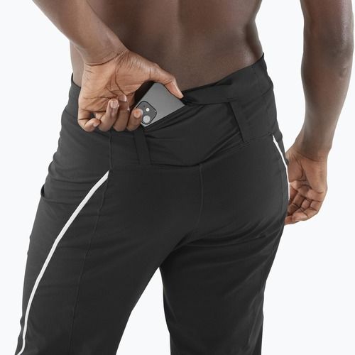 Pantaloni de alergare pentru bărbați Salomon Sense Aero Stow deep black