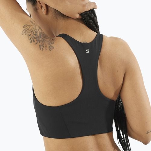 Sutien de antrenament Salomon SHAKEout Core deep black