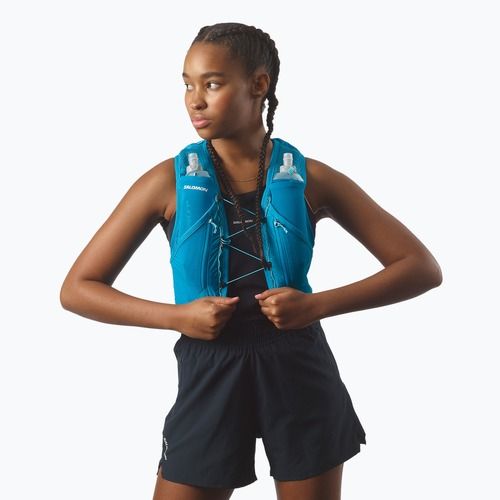 Vestă de alergare Salomon Active Skin 12 Set blue danube/blue curacao