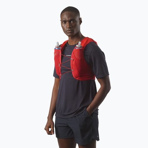 Vestă de alergare Salomon ADV SKIN 5 Set flame scarlet/haute red