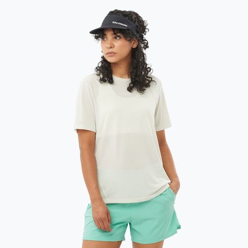 Tricou de alergare pentru femei Salomon SHAKEout Core icicle