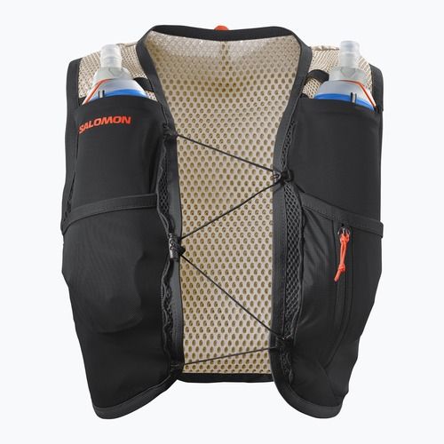 Vestă de alergare pentru femei Salomon Active Skin 4 Set emerglow/black