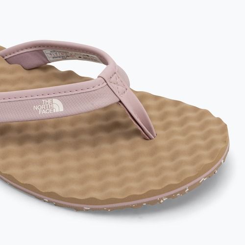 Papuci pentru femei The North Face Base Camp Mini II sahara/metal pink