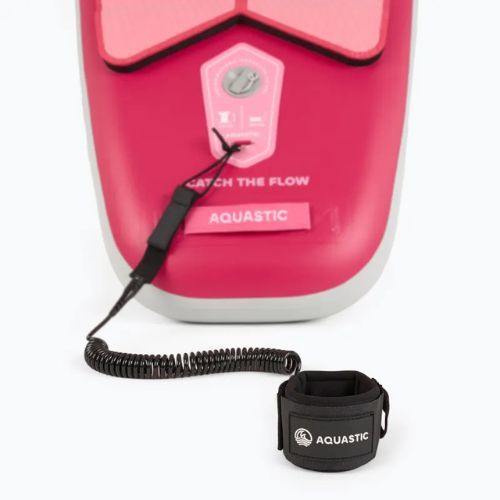 Set placă SUP gonflabilă AQUASTIC Touring 11'6" pink