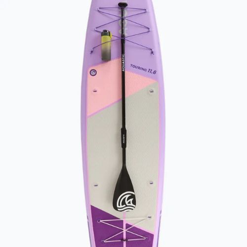Placă SUP AQUASTIC Touring 11'6" violet