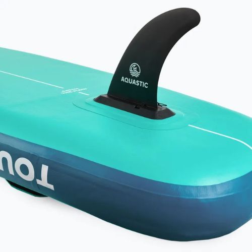 Set placă SUP gonflabilă AQUASTIC Touring 11'6" green
