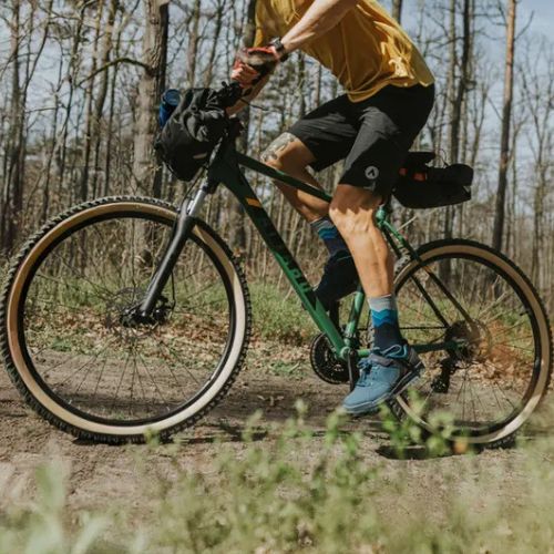 Bicicletă de munte pentru bărbați ATTABO ALPE 2.0 29" tanwall verde