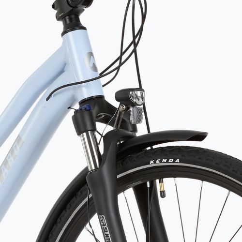 Bicicletă de trekking pentru femei ATTABO SPATE 2.0 28" alb