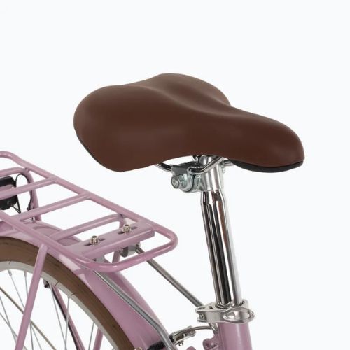 Bicicletă de oraș pentru adolescenți ATTABO CITY 26" roz