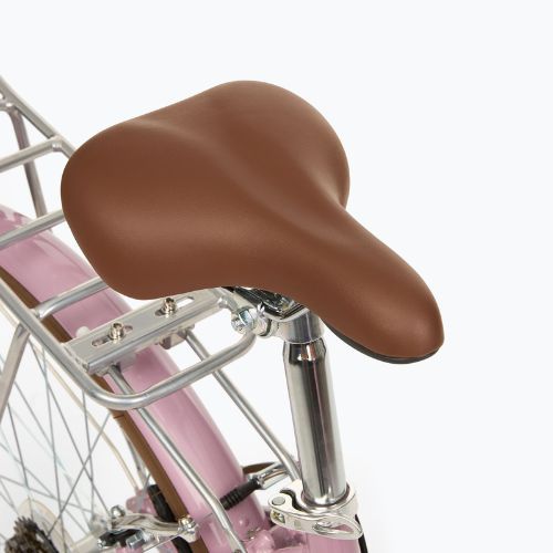 Bicicletă de oraș pentru adolescenți ATTABO CITY 26" roz