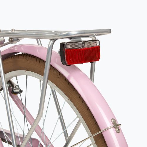 Bicicletă de oraș pentru adolescenți ATTABO CITY 26" roz