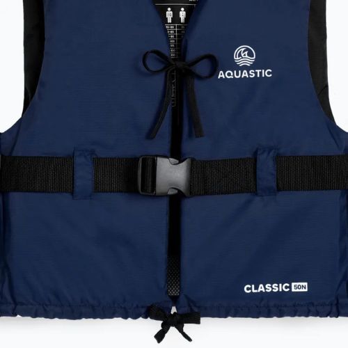 Vestă de siguranță AQUASTIC Classic 50N albastru