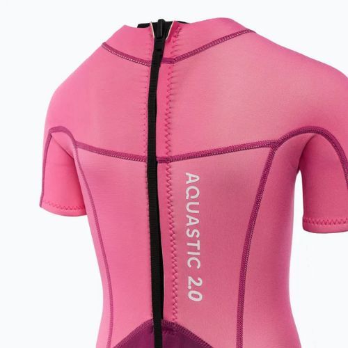 Spumă de înot pentru copii AQUASTIC Wavey Jrg 2 mm roz