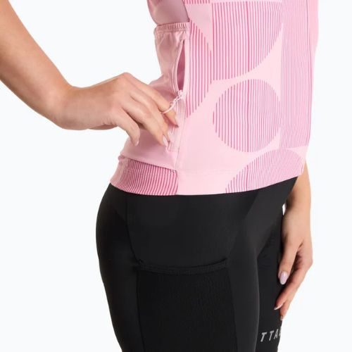 Tricou de ciclism pentru femei ATTABO Vites WMNS roz