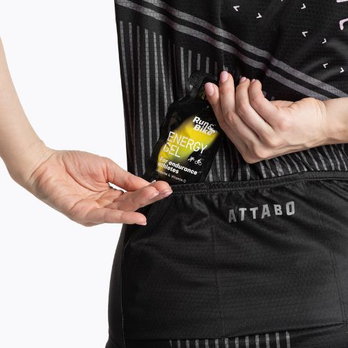 Tricou de ciclism pentru femei ATTABO Tevi WMNS negru/roz