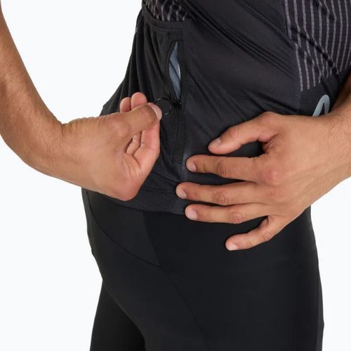 Tricou de ciclism pentru bărbați ATTABO Tevi negru/albastru