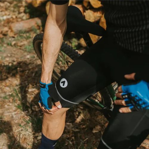 Pantaloni scurți de ciclism pentru bărbați ATTABO Kirun Pro Bib Shorts Cargo negri