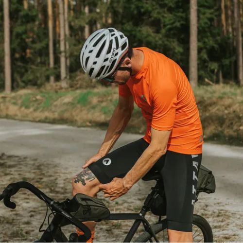 Pantaloni scurți de ciclism pentru bărbați ATTABO Kirun Bib Shorts negri