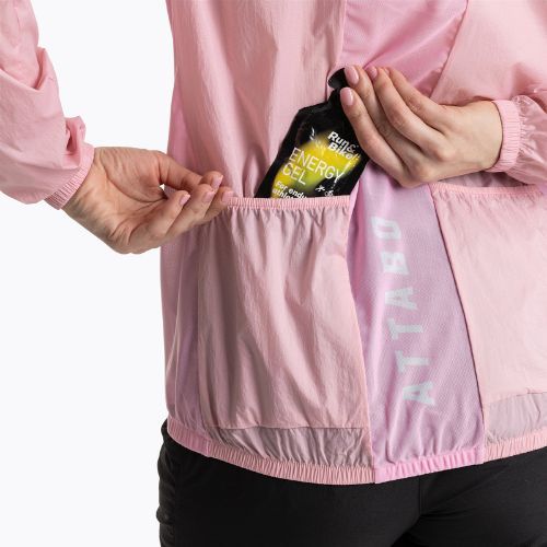 Geacă de ciclism pentru femei ATTABO Cahayo Jacket Windproof różowy