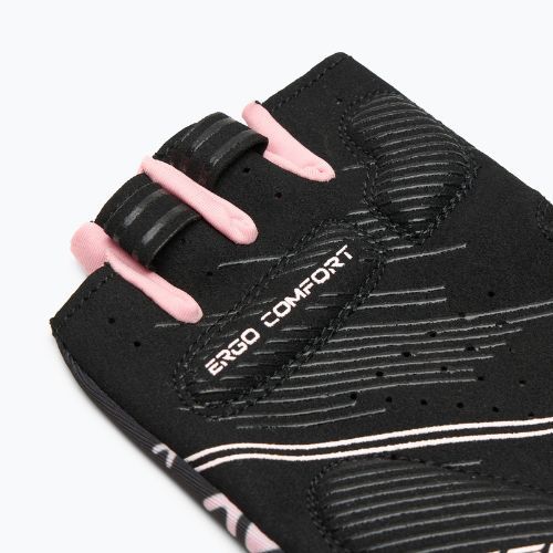 Manuși de ciclism pentru femei ATTABO Vito WMNS gel shock proof roz/negru