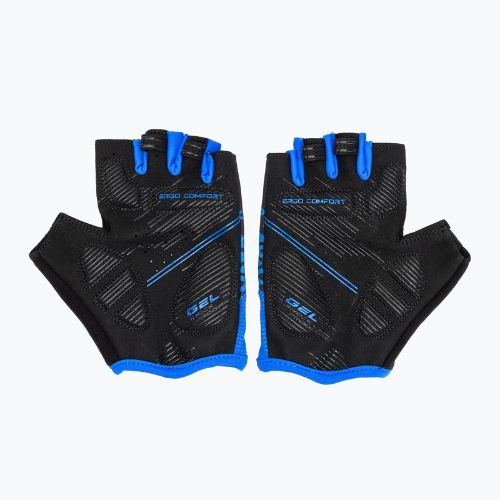 Manuși de ciclism ATTABO Vito gel shock proof albastru/negru