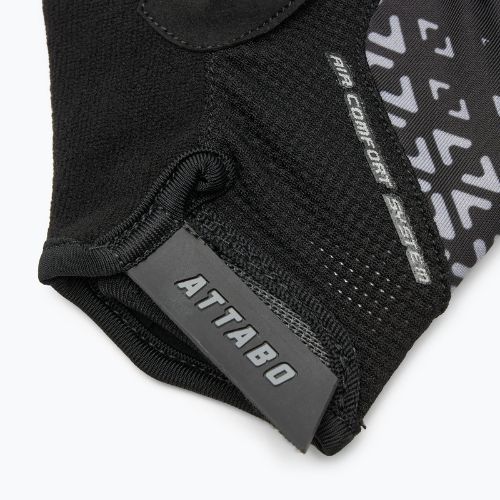 Manuși de ciclism pentru copii ATTABO Vito JRB gel shock proof negru