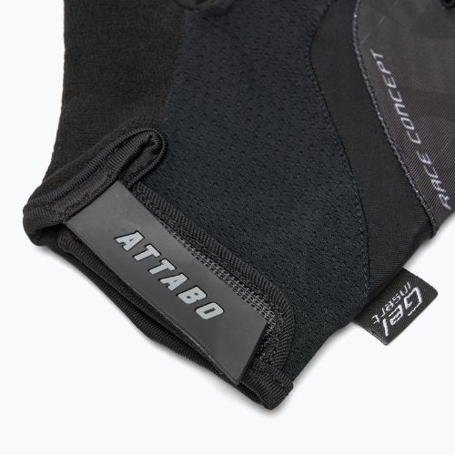 Manuși de ciclism ATTABO Kinu Pro shock absorbing system negru