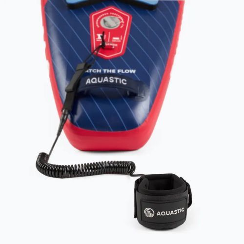 Set placă SUP gonflabilă AQUASTIC Touring Pro 14'0" dark blue