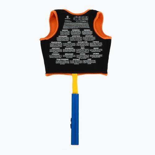 Vestă de siguranță AQUASTIC Junior portocaliu/albastru