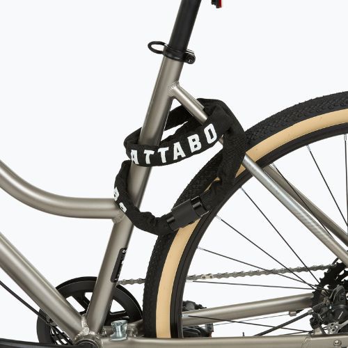 Lacăt de bicicletă ATTABO C.100 lanț 6 mm negru