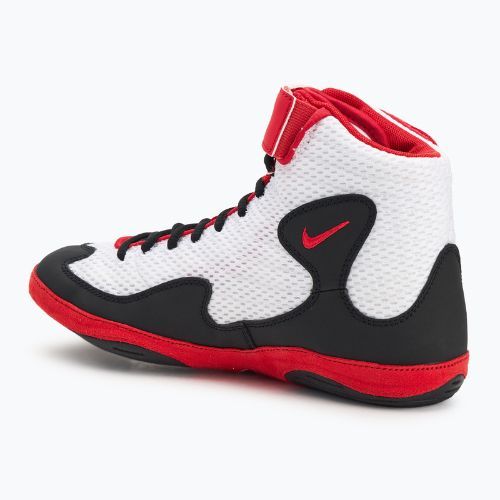 Încălțăminte de wrestling Nike Inflict 3 white/red/black