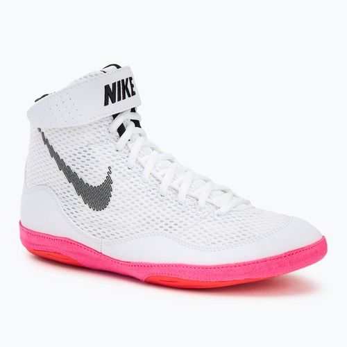 Încălțăminte de wrestling Nike Inflict SE white/pink