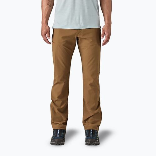 Pantaloni de trekking pentru bărbați Patagonia Terravia Trail Regular coriander brown