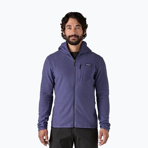 Bluză de trekking pentru bărbați Patagonia R1 Air Full-Zip solstice purple