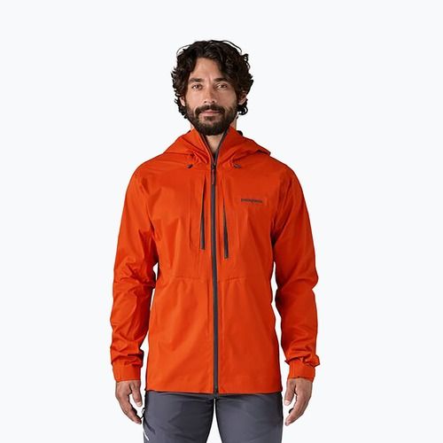 Geacă de ploaie pentru bărbați Patagonia M10 Storm pollinator orange