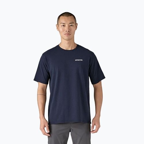 Tricou pentru bărbați  Patagonia P-6 Logo Responsibili-Tee new navy