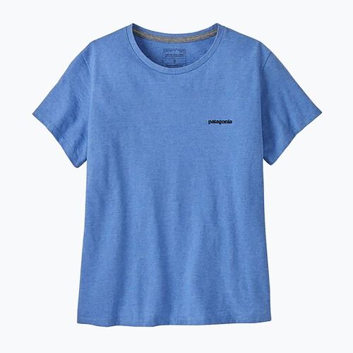 Tricou pentru femei Patagonia P-6 Logo Responsibili-Tee abundant blue