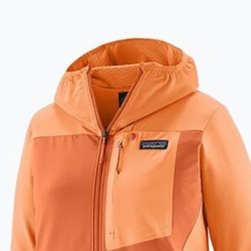Geacă softshell pentru femei  Patagonia R1 CrossStrata Hoody rock melon