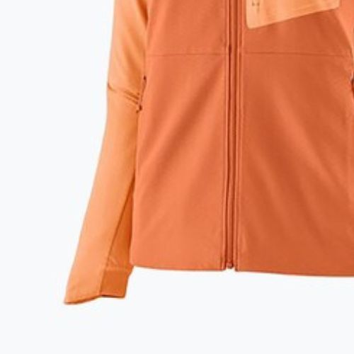 Geacă softshell pentru femei  Patagonia R1 CrossStrata Hoody rock melon