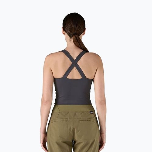 Tricou de trekking pentru femei Patagonia Reversible Tank black