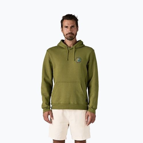 Hanorac pentru bărbați Patagonia Unity Fitz Uprisal Hoody graze green