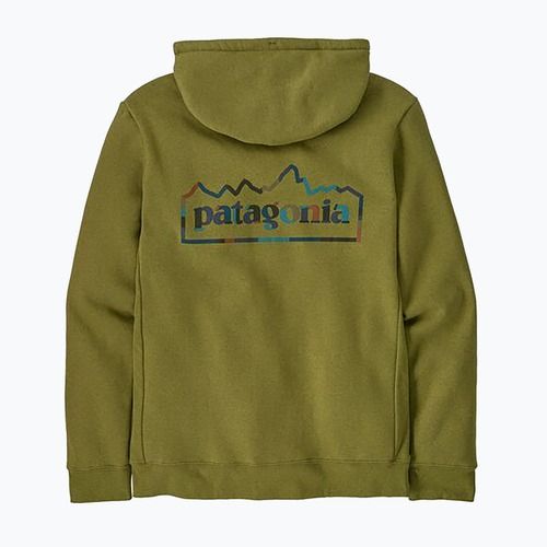 Hanorac pentru bărbați Patagonia Unity Fitz Uprisal Hoody graze green
