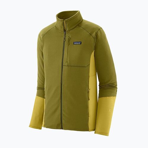 Bluză pentru bărbați Patagonia R1 Hybrid graze green