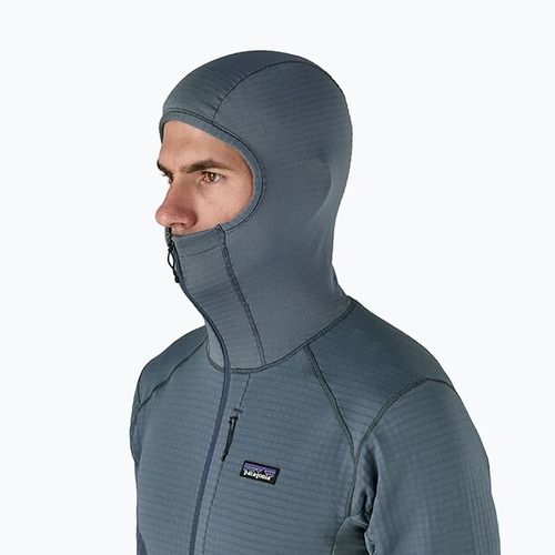 Geacă softshell pentru bărbați  Patagonia R1 Hybrid Pullover Hoody utility blue