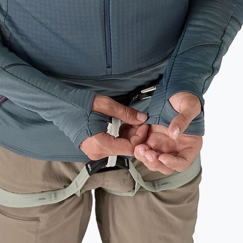 Geacă softshell pentru bărbați  Patagonia R1 Hybrid Pullover Hoody utility blue