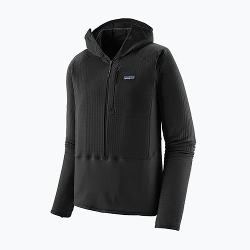 Geacă softshell pentru bărbați Patagonia R1 Hybrid Pullover Hoody black