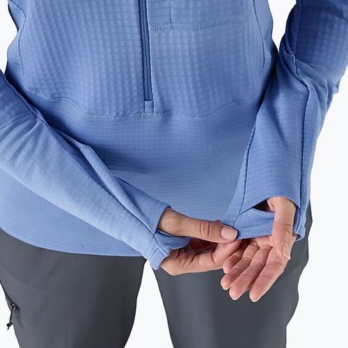 Geacă softshell pentru bărbați Patagonia R1 Hybrid Pullover Hoody abundant blue