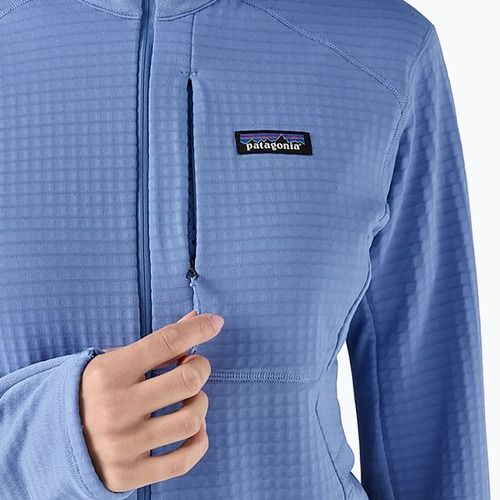 Geacă softshell pentru bărbați Patagonia R1 Hybrid Pullover Hoody abundant blue